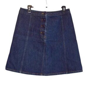 Vintage The Limited Denim Blue Jean Skirt